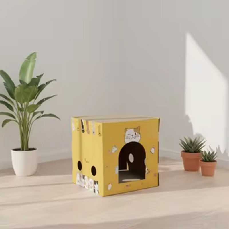 Purr-fect Cube Cat Hideaway