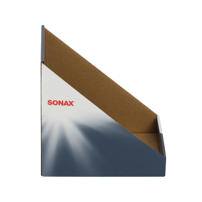 Triangular Cardboard Display Stand