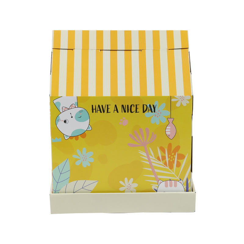 Sunny Purr-fect Cat Cottage with Scratching Tray Sunny Purr-fect Cat Cottage with Scratching Tray