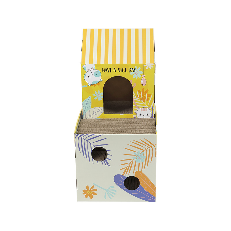 Sunny Purr-fect 2-Story Cat Villa