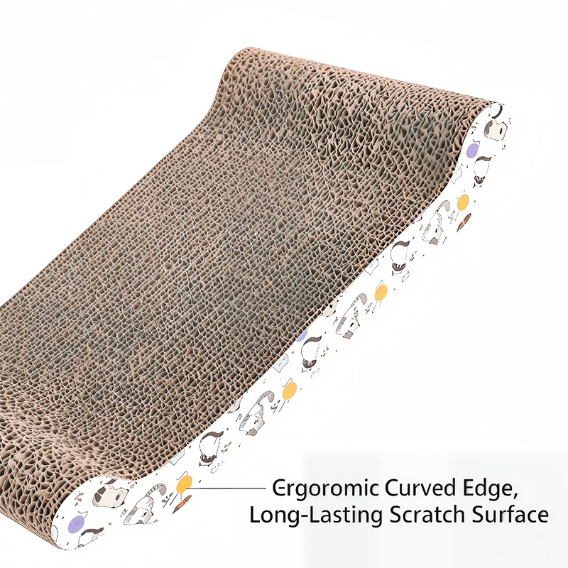 Sofa Bed Type Corrugated Cardboard Cat Scratcher Sofa Bed Type Corrugated Cardboard Cat Scratcher