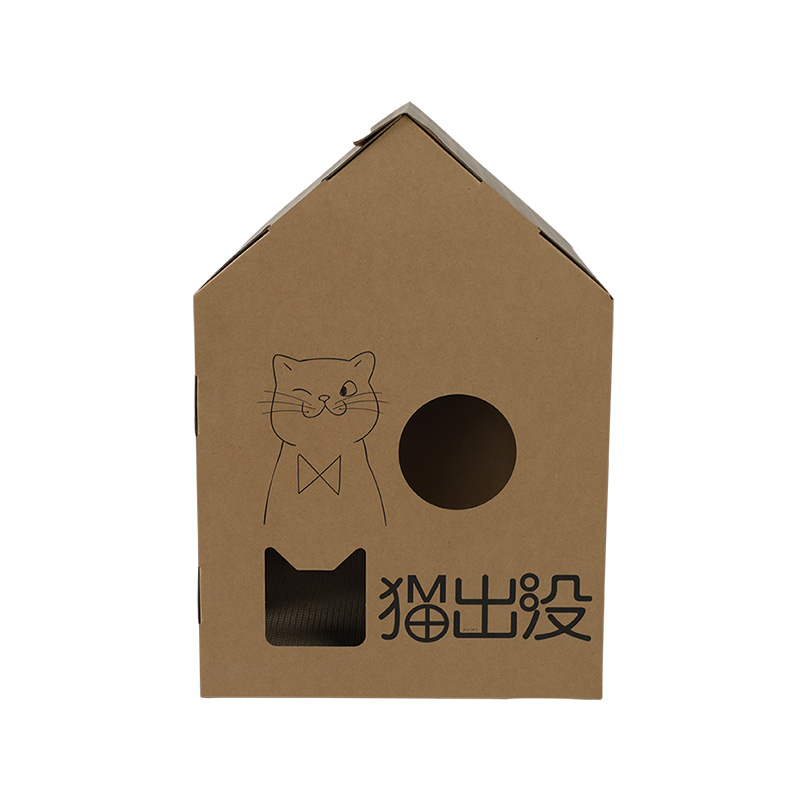 Meow Haven Cardboard Cat House