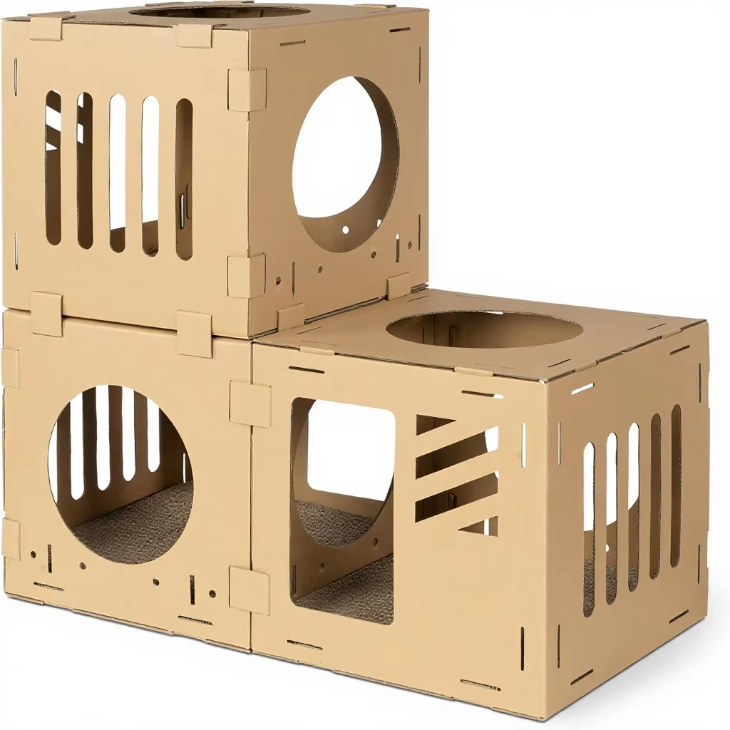 Modular Stackable Cat Cubes