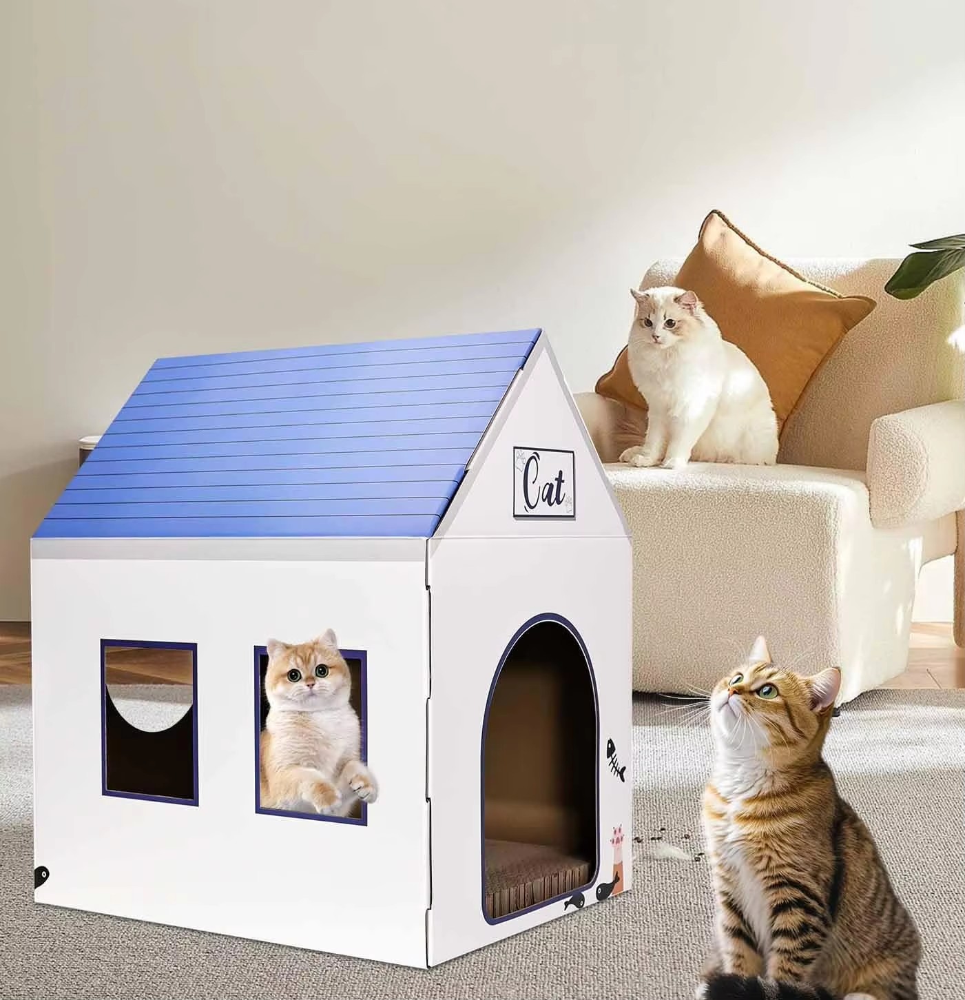 Cozy Cottage Cat House