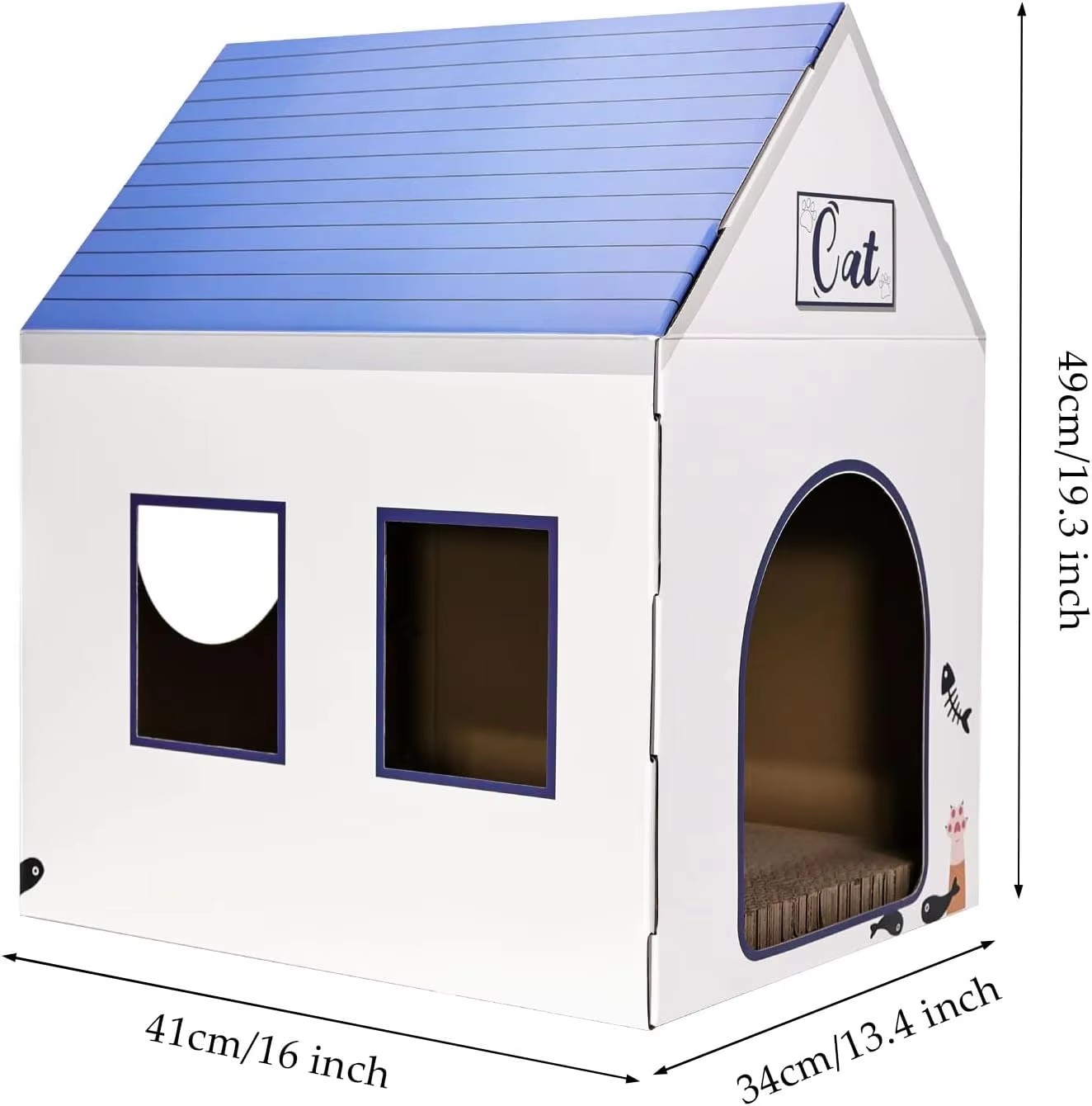 Cozy Cottage Cat House