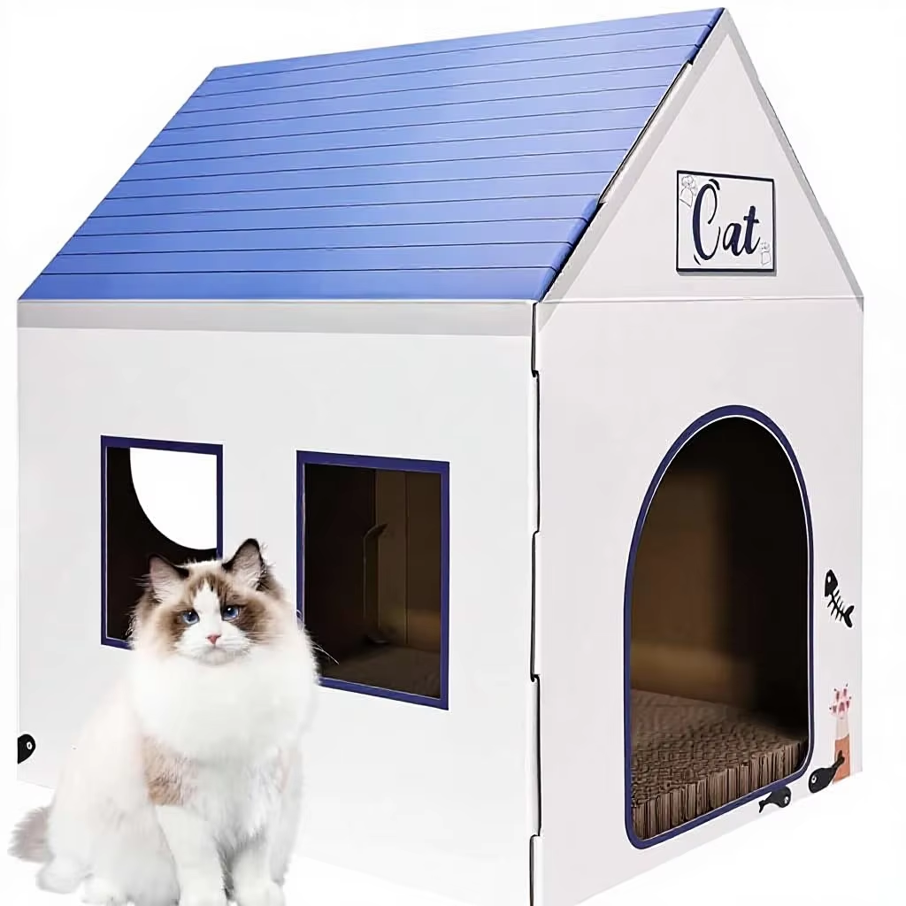 Cozy Cottage Cat House