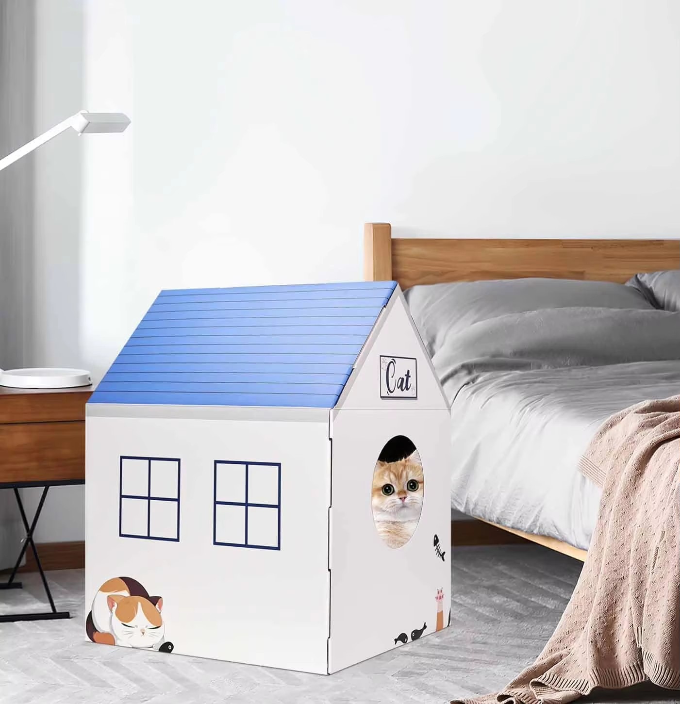 Cozy Cottage Cat House