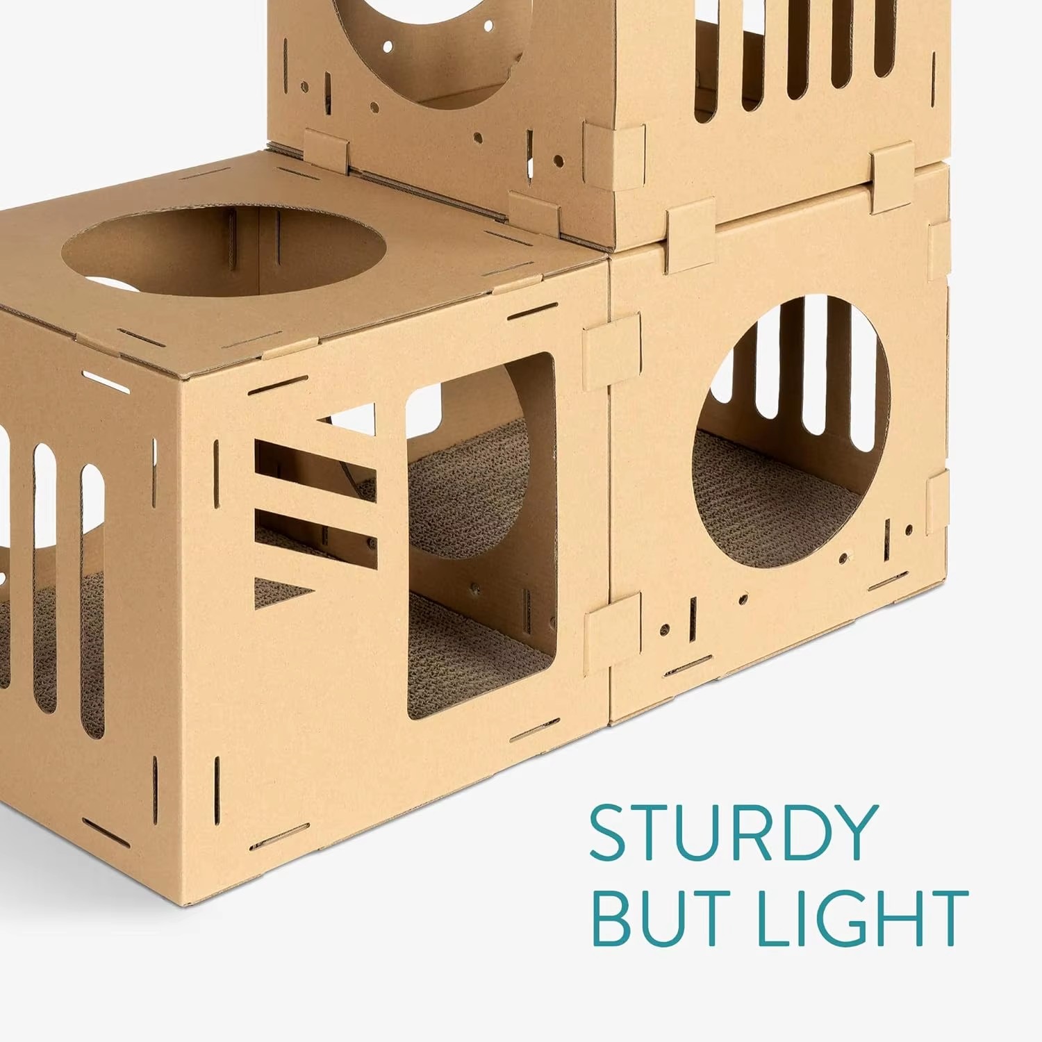 Modular Stackable Cat Cubes