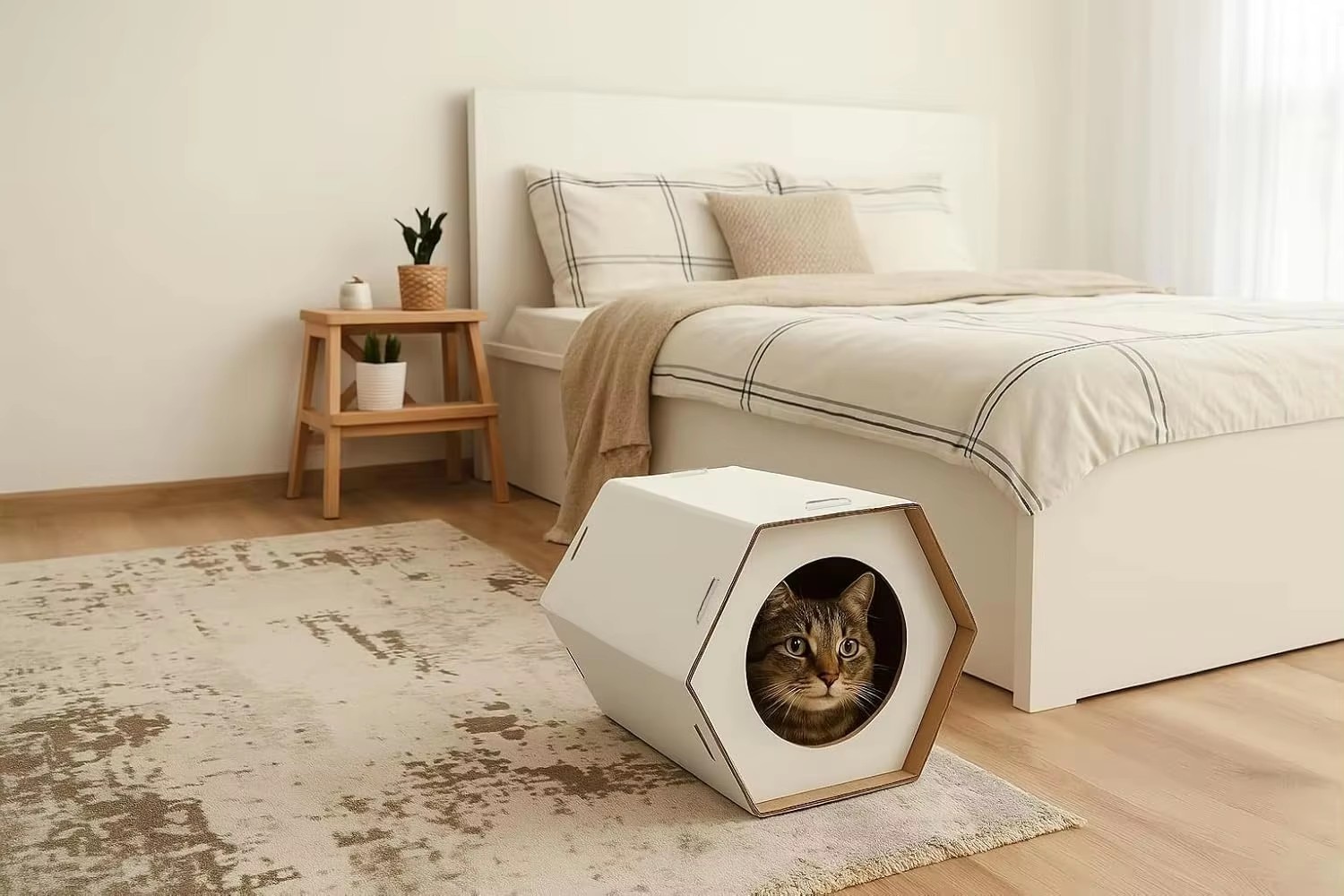 Hexagon Tunnel Cat Hideaway