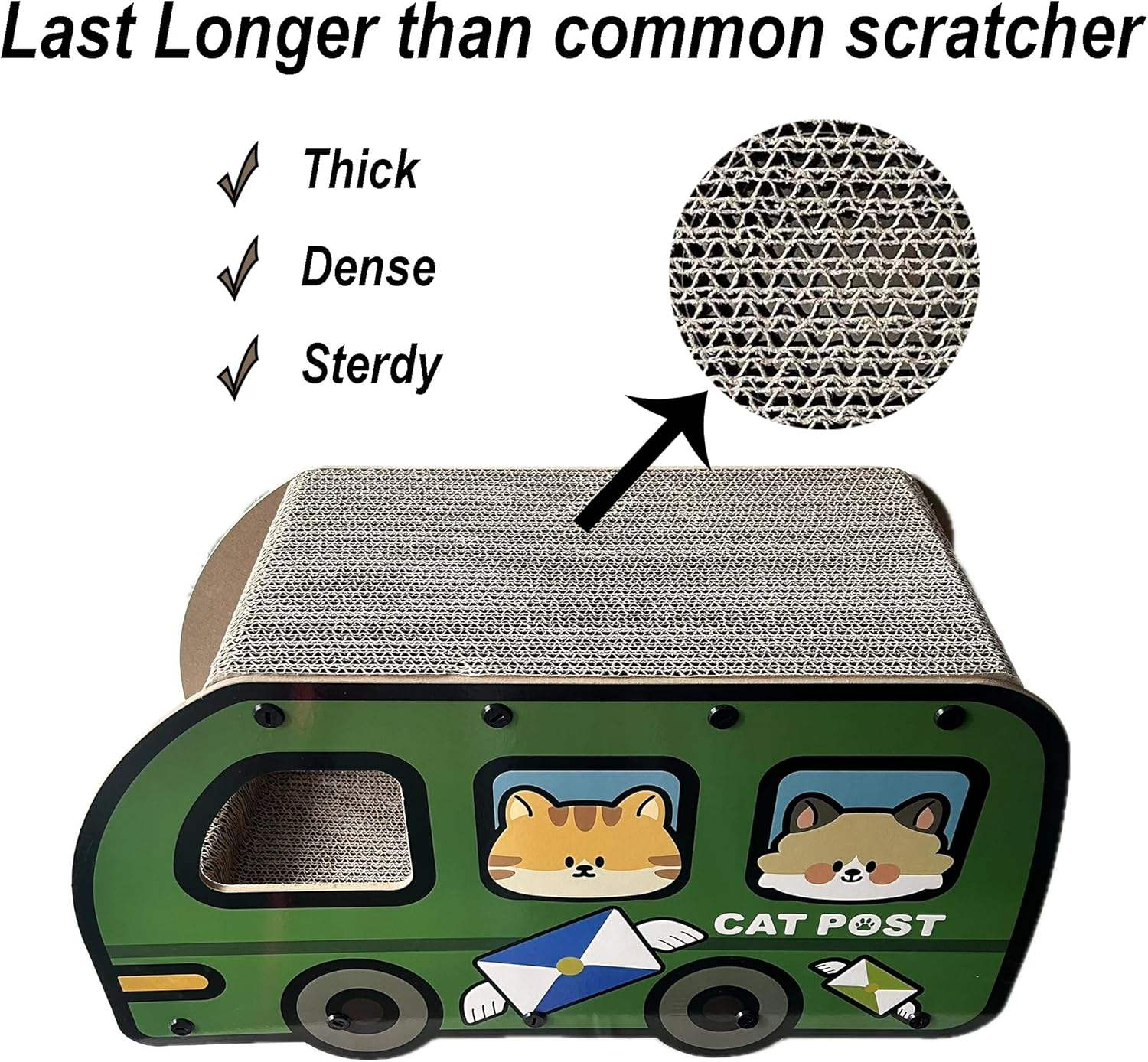 Cat Post Bus Cat Scratcher House