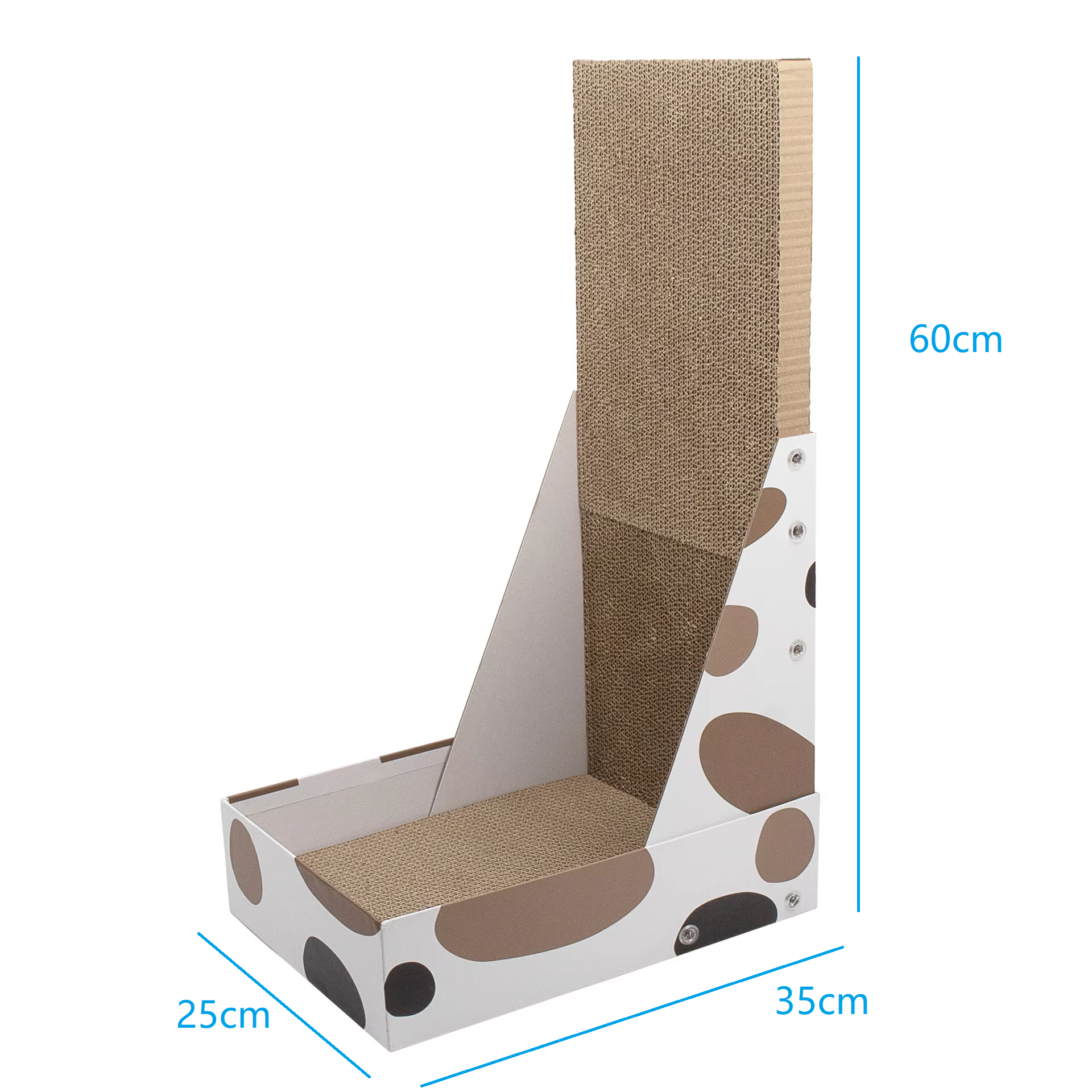 Refillable Sloped Cat Scratcher Lounge