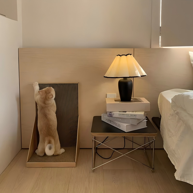 Vertical Flat Cat Scratcher with Base