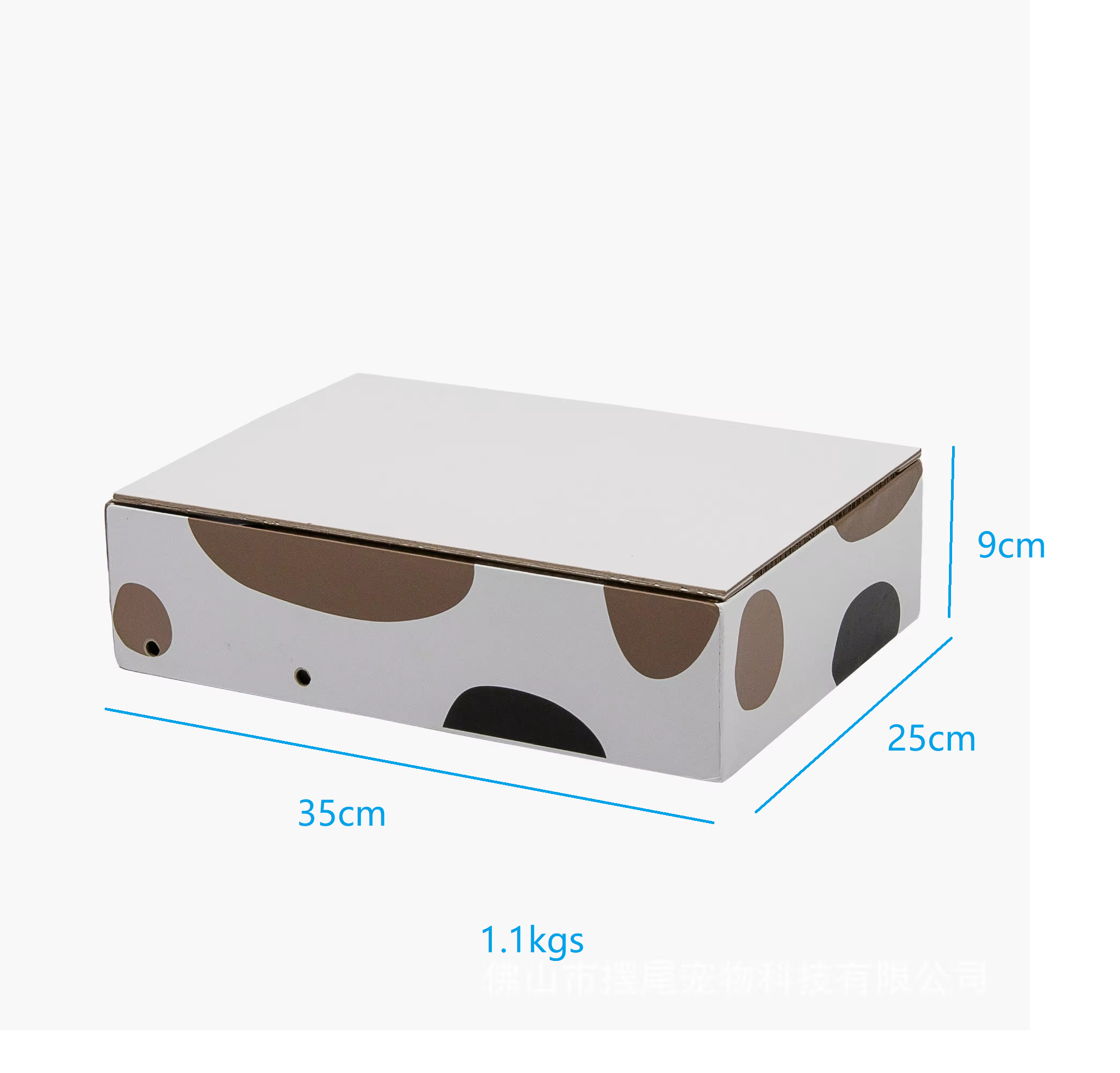 Refillable Sloped Cat Scratcher Lounge