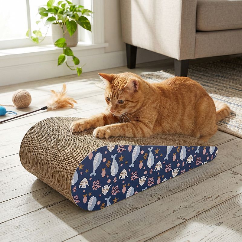 Incline Wedge Cat Scratching Pad