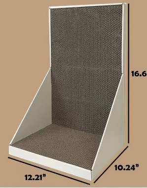 Vertical Flat Cat Scratcher with Base