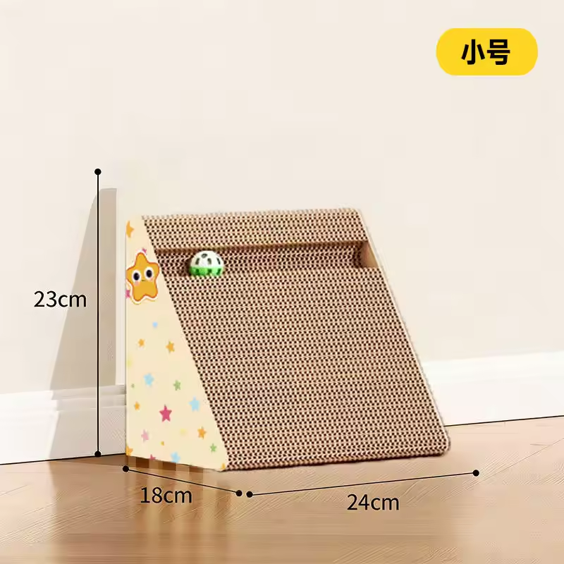 Star Cat Vertical Triangle Cat Scratcher