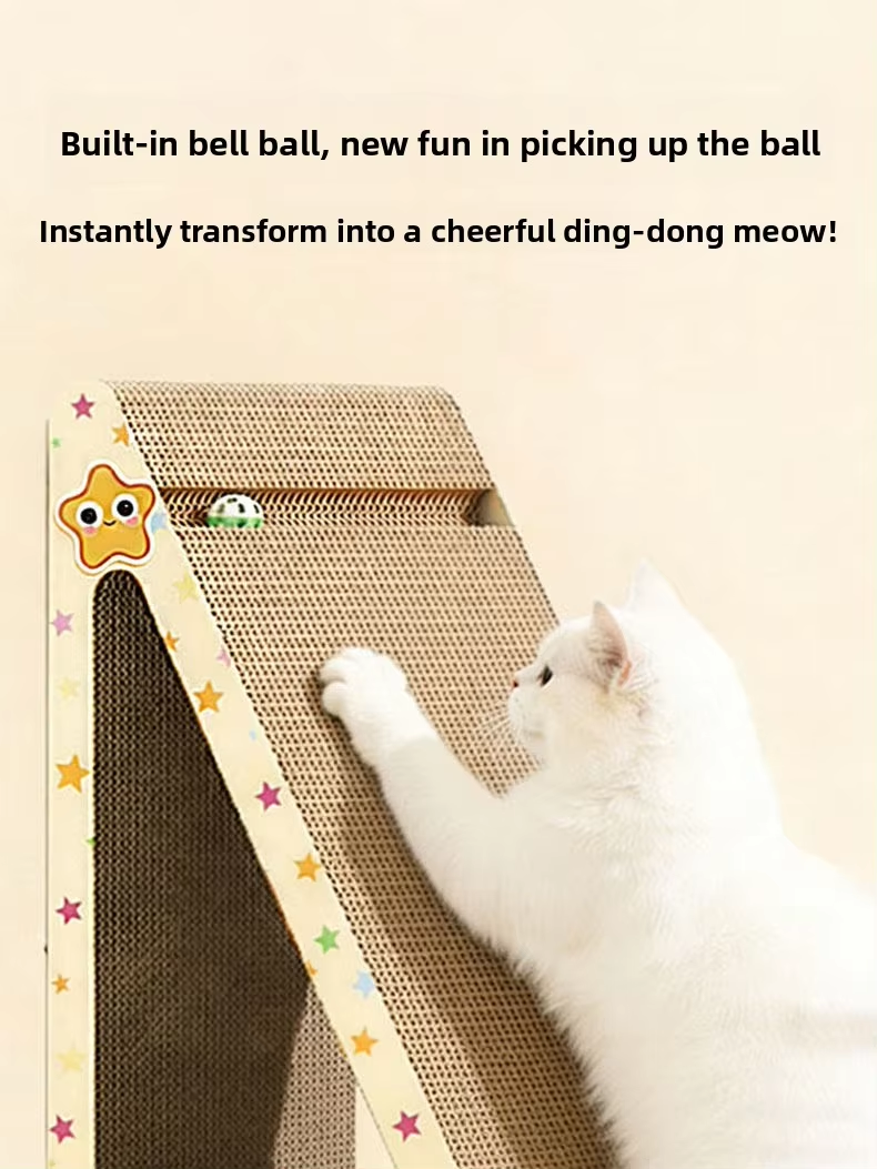 Star Cat Vertical Triangle Cat Scratcher