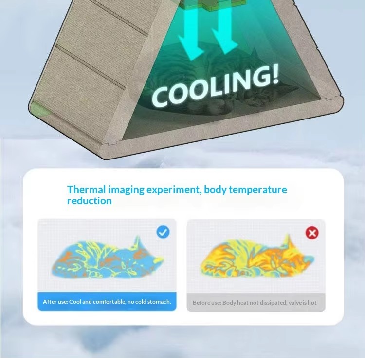 Air Conditioner Vent Cat Hideaway & Climbing Frame