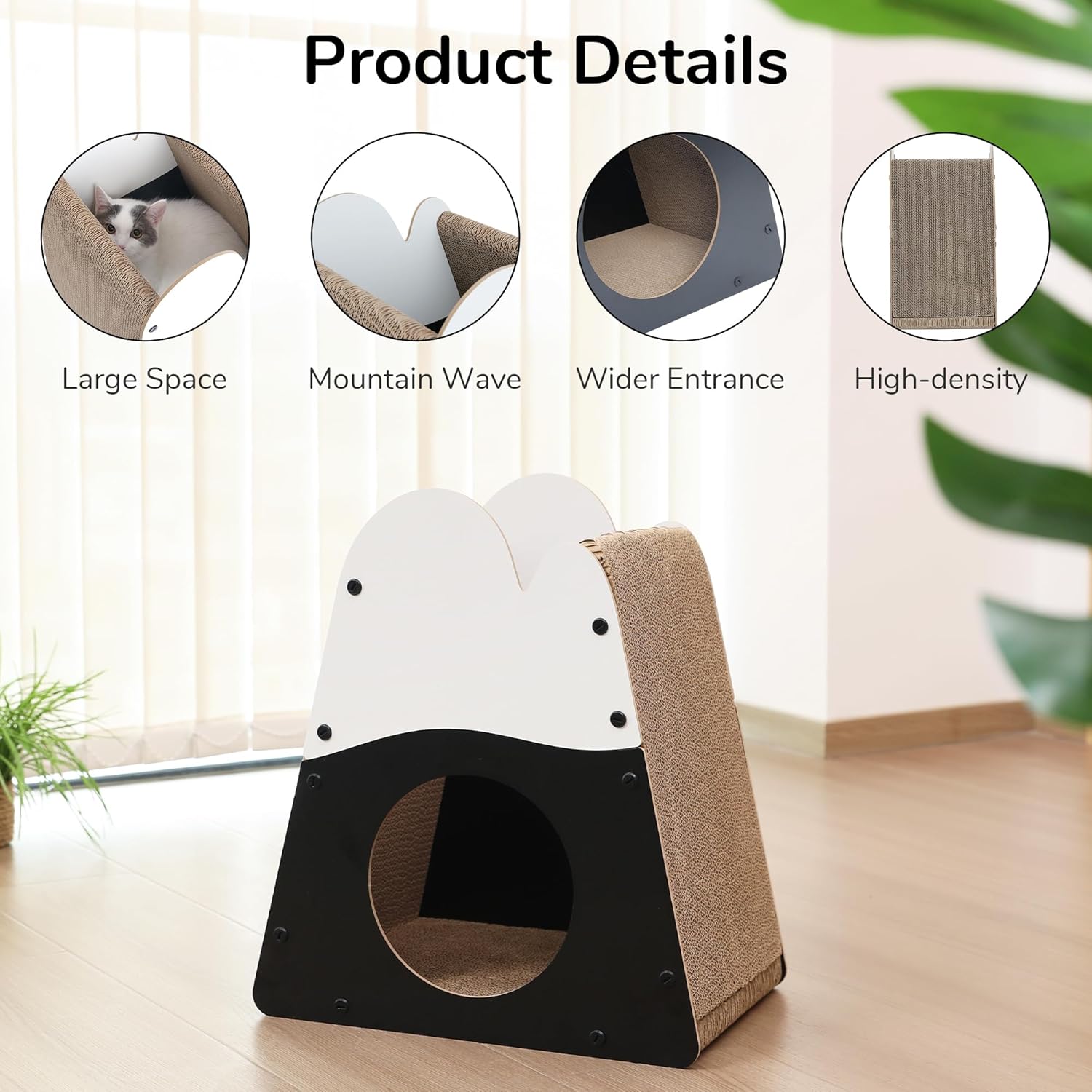 Mountain Wave Cat House Scratcher Mountain Wave Cat House Scratcher