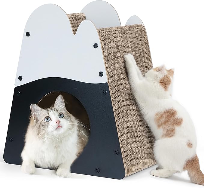 Mountain Wave Cat House Scratcher