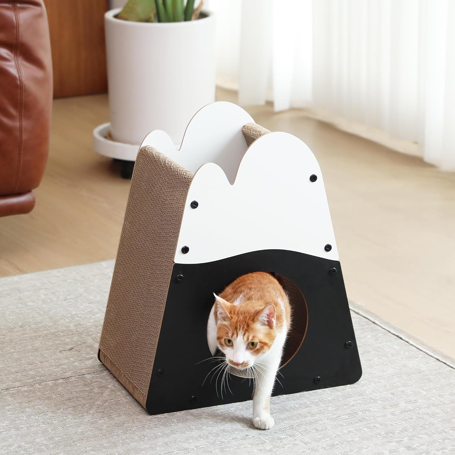 Mountain Wave Cat House Scratcher Mountain Wave Cat House Scratcher